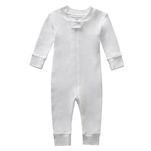 Owlivia Organic Cotton Zip Up Long Sleeved Onesie